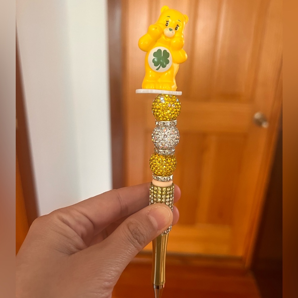 Yellow and Gold Bear Pen